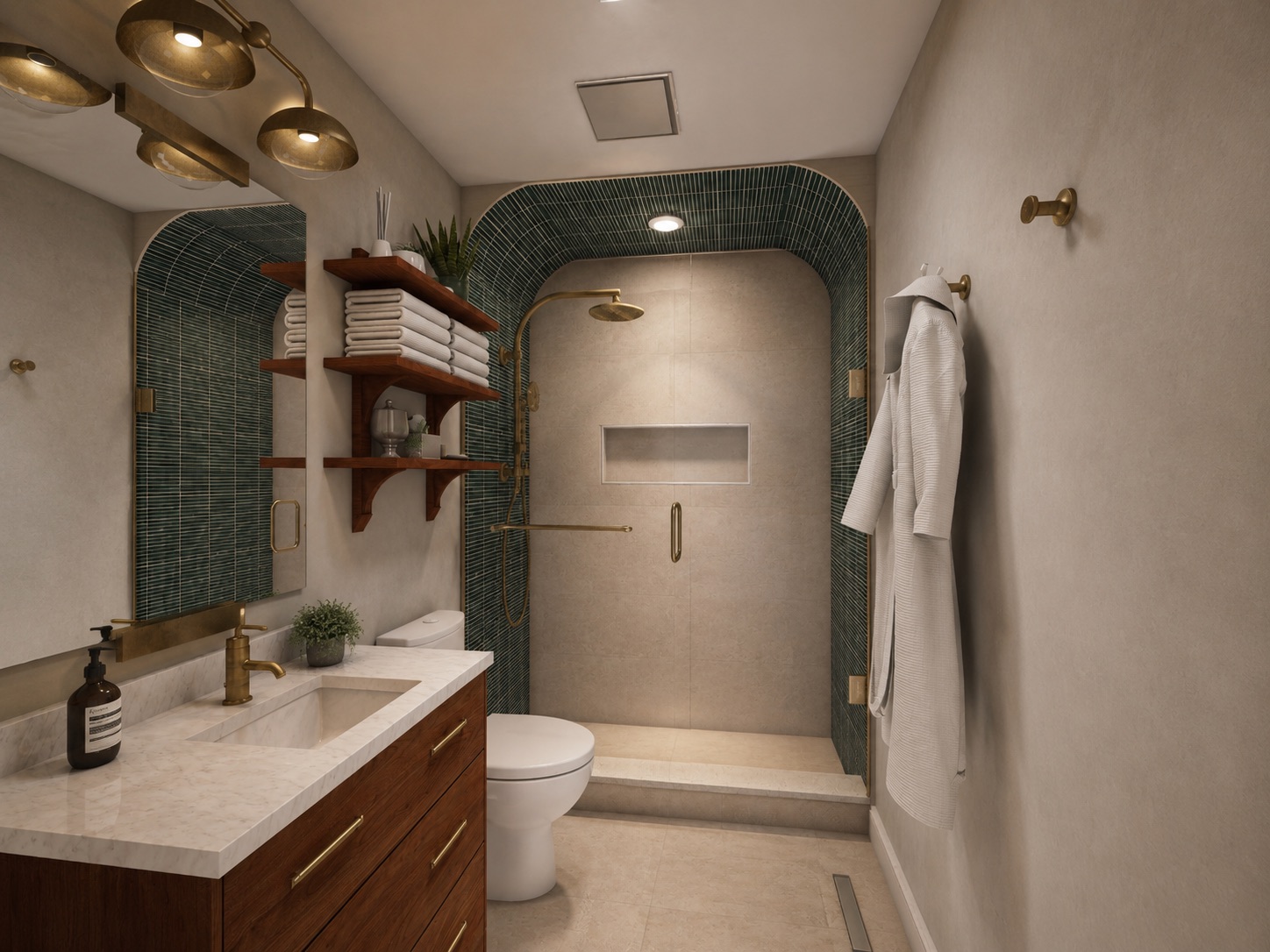 Monaco dual bath remodel render
